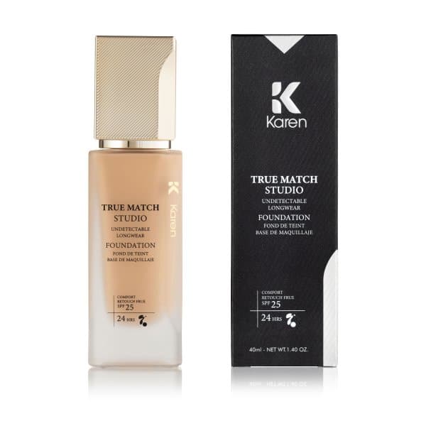 TRUE MATCH STUDIO FOND DE TEINT LONGUE TENUE INDETECTABLE - NATUREL